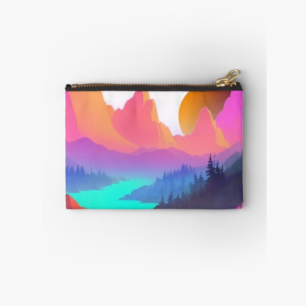 Item preview, Pink-Tipped Peaks designed and sold by SketchNStyle.