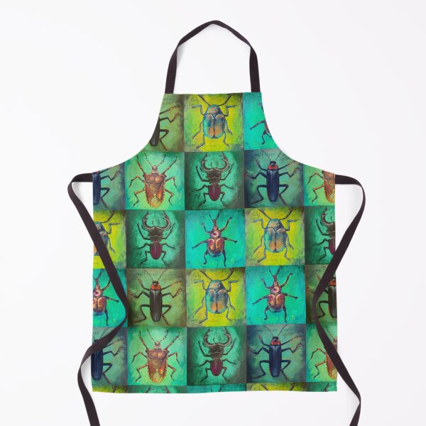Item preview, Beetle mosaic in green designed and sold by Tamara Tegethoff.