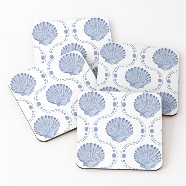 Item preview, Scallops and spots designed and sold by LisaLeQuelenec.
