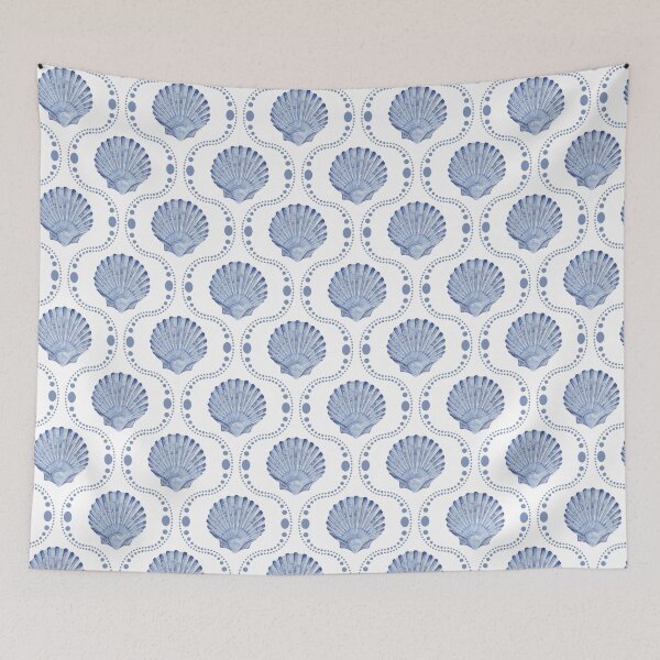 Item preview, Scallops and spots designed and sold by LisaLeQuelenec.