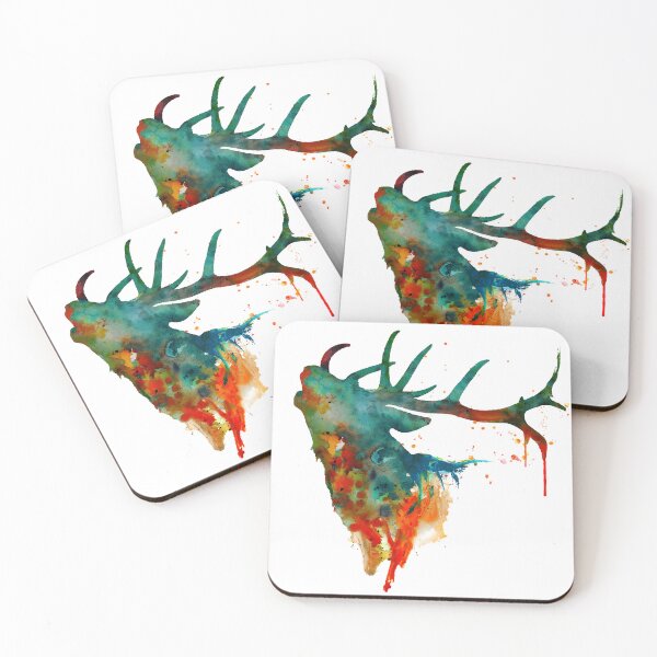 Item preview, Bellowing Red Deer Stag designed and sold by caracatita75.