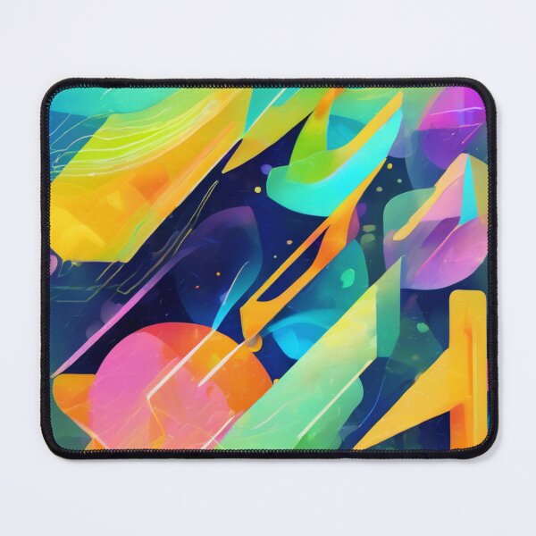Item preview, Acid Bright Polygonal Storm designed and sold by SketchNStyle.