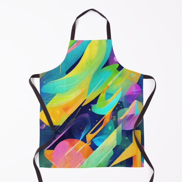 Item preview, Acid Bright Polygonal Storm designed and sold by SketchNStyle.