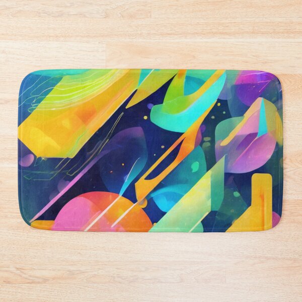 Item preview, Acid Bright Polygonal Storm designed and sold by SketchNStyle.