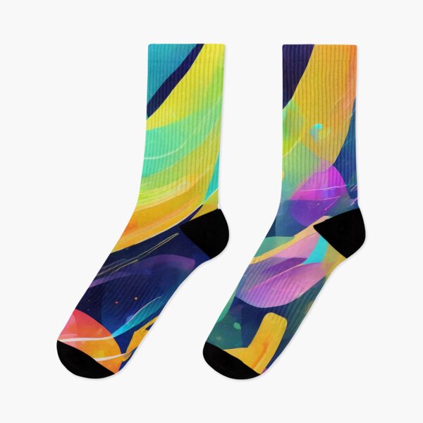 Item preview, Acid Bright Polygonal Storm designed and sold by SketchNStyle.
