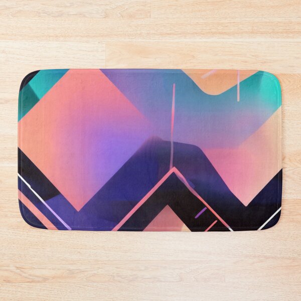 Item preview, Electric Pastel Polygonscape designed and sold by SketchNStyle.