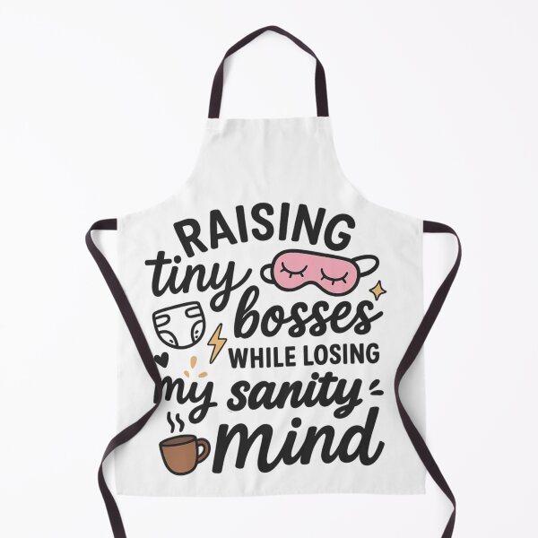 Item preview, Raising Tiny Bosses While Losing My Sanity | Funny Mom Quote | Chaos Coordinator Motherhood Design designed and sold by Memorph.