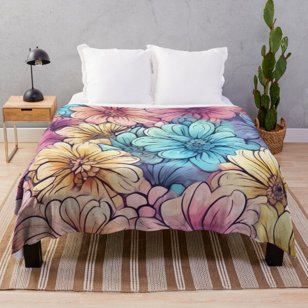 Item preview, Spring Blossom Pastel Pattern designed and sold by SketchNStyle.