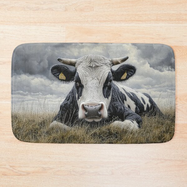 Item preview, Friesian Cow Sat designed and sold by thewandswant.