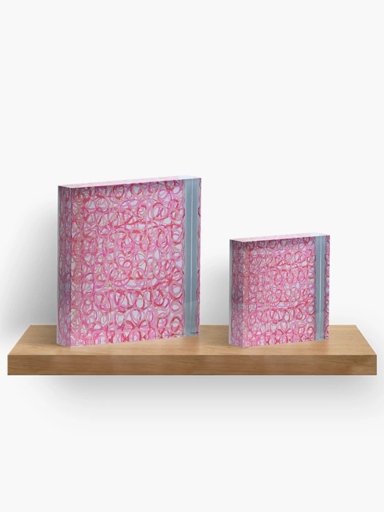 Thumbnail 3 of 5, Acrylic Block, Pink designed and sold by RudyYoder.