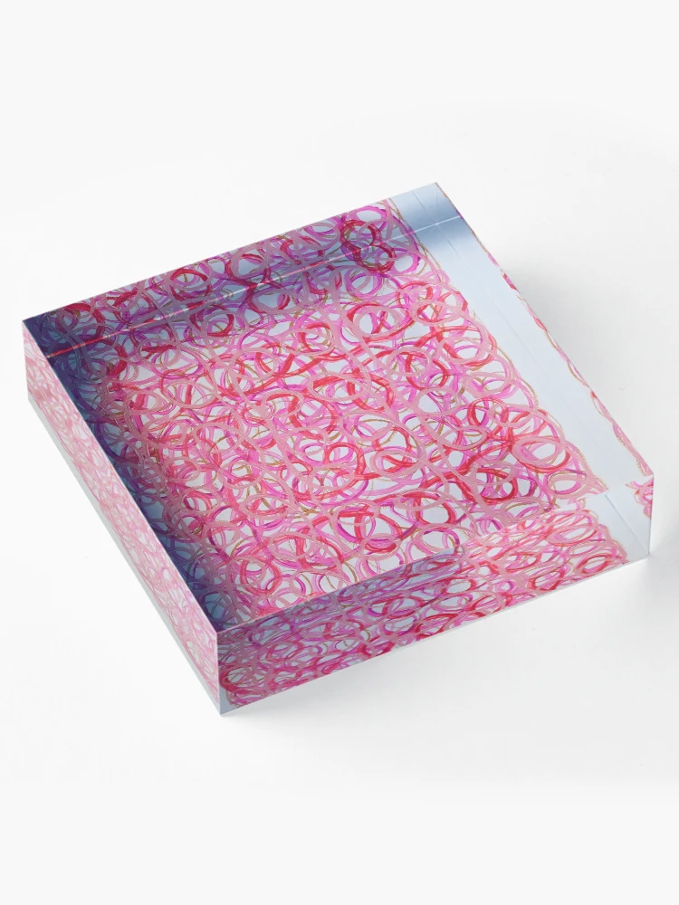 Thumbnail 4 of 5, Acrylic Block, Pink designed and sold by RudyYoder.