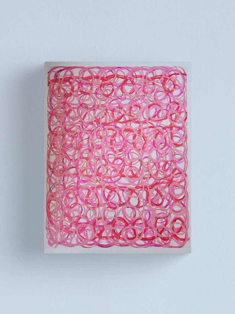 Imagen 1 de 3, Lienzo con la obra Rosado, diseñada y vendida por RudyYoder.