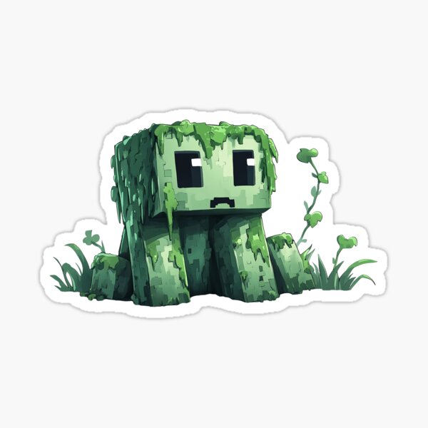 Artikel-Vorschau von Minecraft Creeper-Design im Pixel-Stil, designt und verkauft von Mileroy.