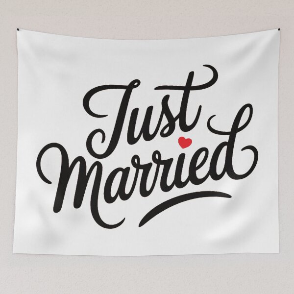 Item preview, Just Married designed and sold by BuxomBabe21.