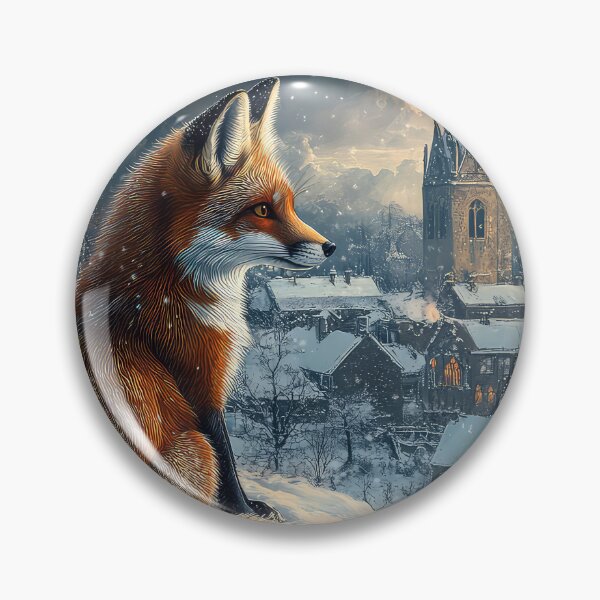 Item preview, Winter Red Fox designed and sold by thewandswant.