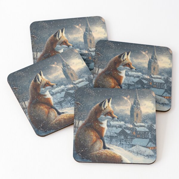 Item preview, Winter Red Fox designed and sold by thewandswant.