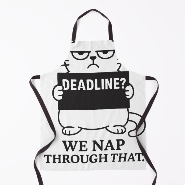 Item preview, Deadline? We Nap Through That – Holographic Sticker for Remote Workers – Funny and Minimalist Design designed and sold by JustMeditateIt.