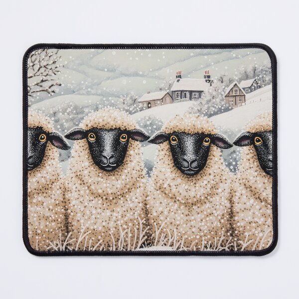 Item preview, Four 4 Winter Sheep designed and sold by thewandswant.