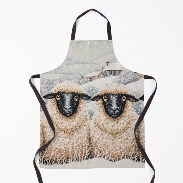 Item preview, Four 4 Winter Sheep designed and sold by thewandswant.