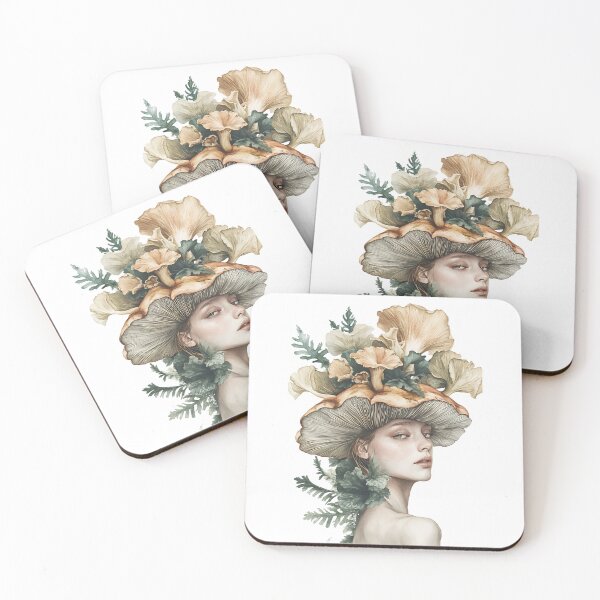 Item preview, Fungi Lady: Botanical Spore Lady designed and sold by bapupa.