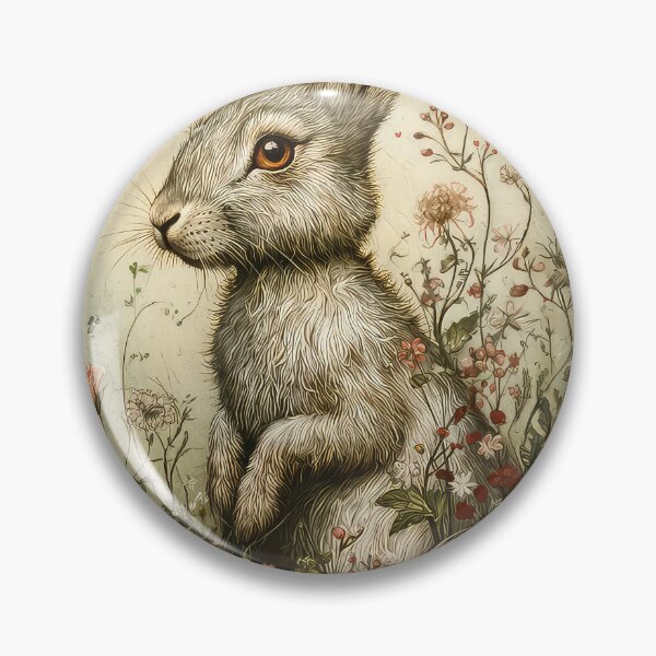 Item preview, Hare in Meadow designed and sold by thewandswant.