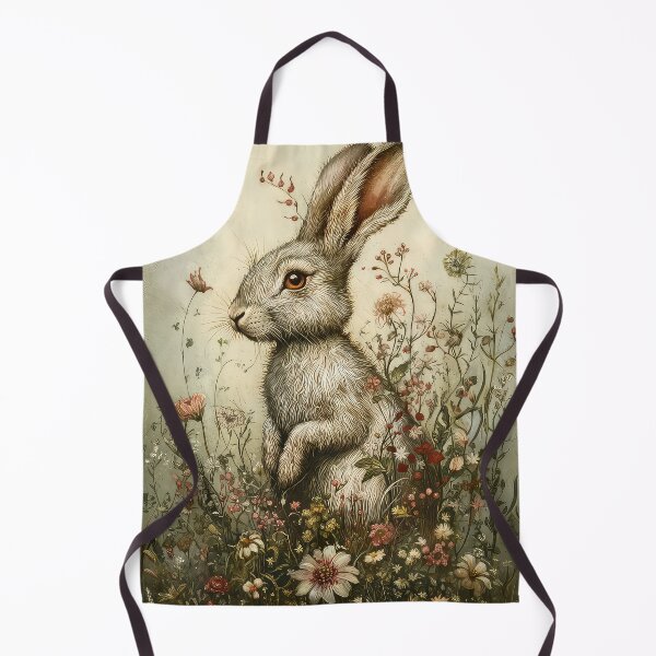 Item preview, Hare in Meadow designed and sold by thewandswant.