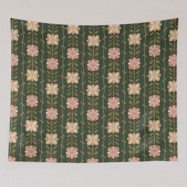 Item preview, Neutral Floral Design in Muted Earth Tones designed and sold by Scaryzz.