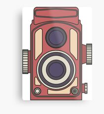 Retro Camera Metal Print