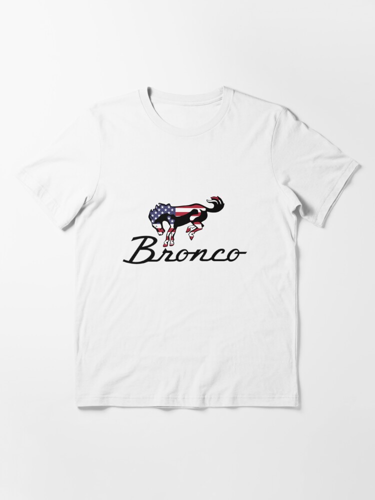 : Ford Bronco Women's Vintage Logo V-Neck Short Sleeve T-Shirt :  Clothing, Shoes & Jewelry