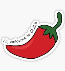 Hi, welcome to Chilli's Sticker