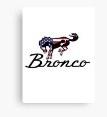 Ford Bronco Americana Canvas Print