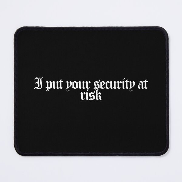 Item preview, I put your security at risk - Donda 2 Quotes designed and sold by dsxclothing.