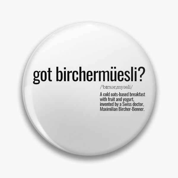 Artikelvorschau, got birchermüesli? entworfen und verkauft von nature. electrified..
