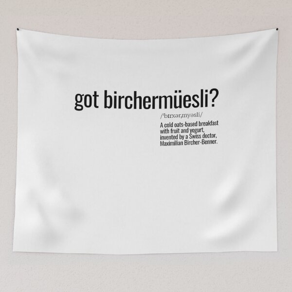 Item preview, got birchermüesli? designed and sold by nature. electrified..