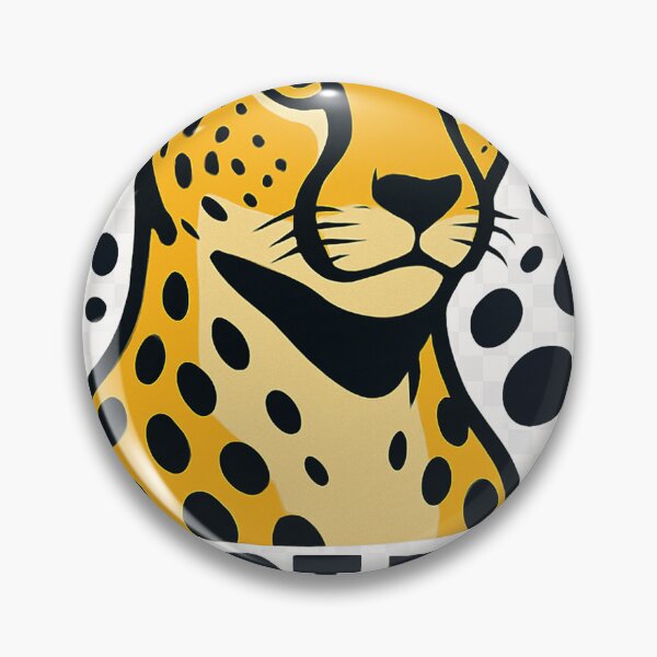 Item preview, Spot the Difference Cheetah | Bold Safari Cat Pun Illustration designed and sold by Tarn.