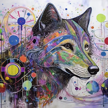 Artwork thumbnail, Wolf - Raloel by Raloel Art