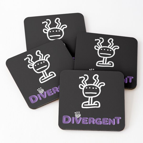 Item preview, Divergent - white text designed and sold by Danspie.