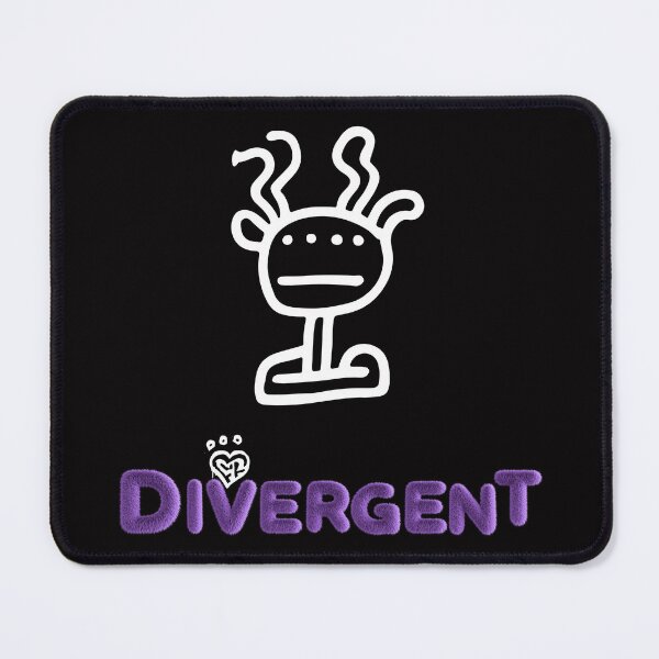 Item preview, Divergent - white text designed and sold by Danspie.