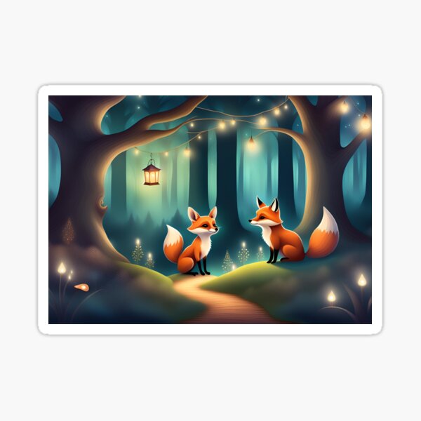 Item preview, Fox Friends designed and sold by Endlessglee.