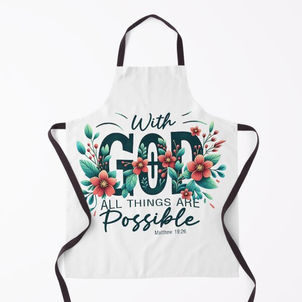 Item preview, With God all things are possible designed and sold by Image Shop Australia.