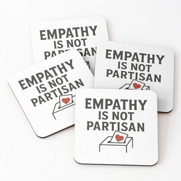 Item preview, Empathy Is Not Partisan – Pro Humanity Political  designed and sold by The Junto Shop.