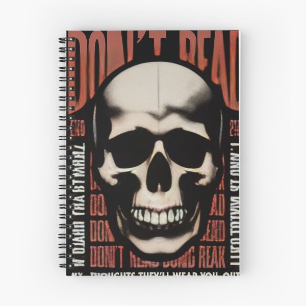 Item preview, DON'T READ - Bold Text Art with Distressed Texture designed and sold by aminz4.