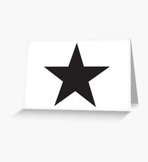 David Bowie Blackstar Greeting Card