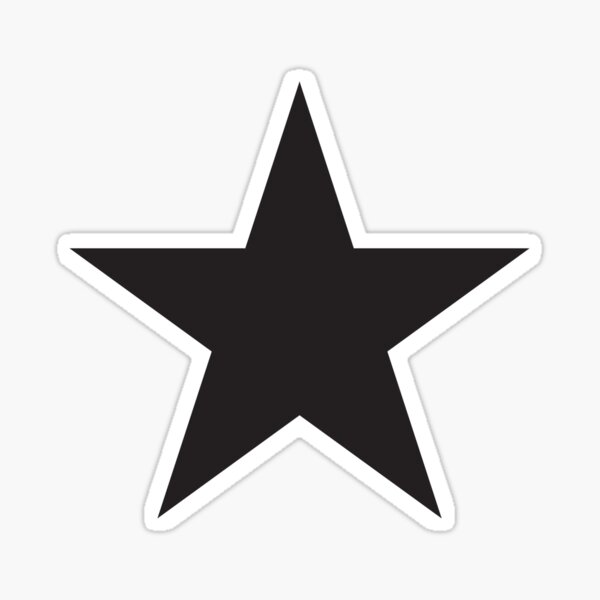 David Bowie Blackstar Sticker