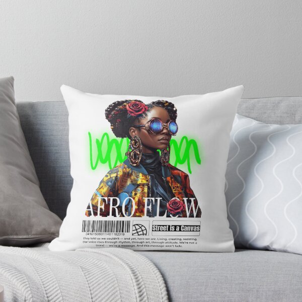 Aperçu de l'œuvre Afro Flow - Voix visuelle de la culture noire créée et vendue par JohanSD.