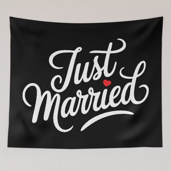 Item preview, Just Married designed and sold by BuxomBabe21.