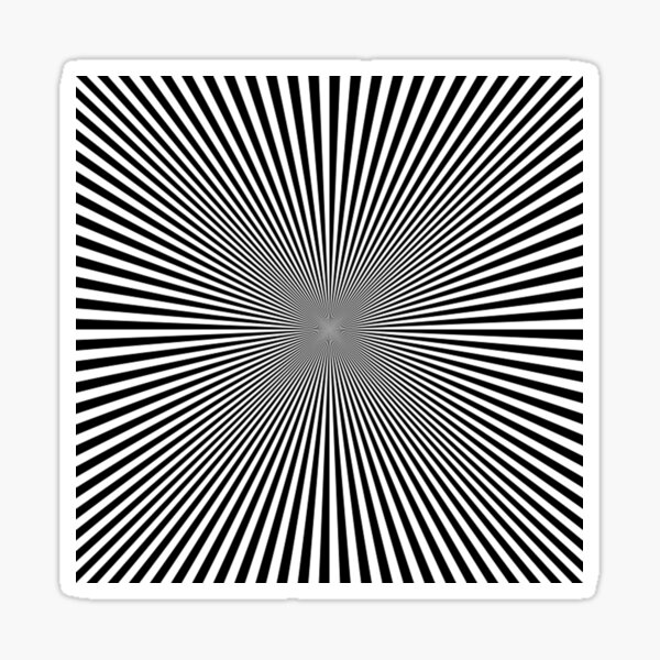Vista previa del artículo con la obra «ilusión óptica negro y rojo», diseñado y vendido por ASKEW GRAPHICS.