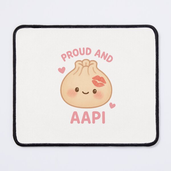 Item preview, Cute Dumpling with Proud and AAPI Message designed and sold by Places On Earth.