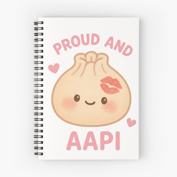 Item preview, Cute Dumpling with Proud and AAPI Message designed and sold by Places On Earth.