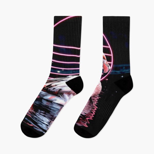 Item preview, Neon Flamingo: Synthwave Dreams designed and sold by Exodoi.
